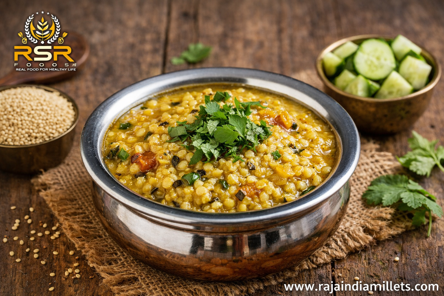 Little Millet & Moong Dal Recipe